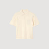 Big 4S Rope Polo Polo With Rope Embroidery Butter Cream