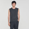 Tank Cashmere Cashmere Vest Top Heather Charcoal