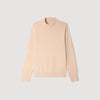 Industrial Wool jumper with standing collar Beige
