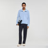 Trucker Cardigan Wool Trucker Jacket Sky Blue