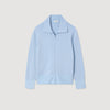 Trucker Cardigan Wool Trucker Jacket Sky Blue