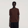 Chemise Sunset Openwork Shirt Chocolate
