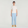 Pablo Tee Cotton Knitted T-shirt Ecru