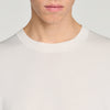 Pablo Tee Cotton Knitted T-shirt Ecru