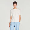 Pablo Tee Cotton Knitted T-shirt Ecru