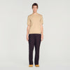 Pablo Tee Cotton  Knit Jumper Cappucino