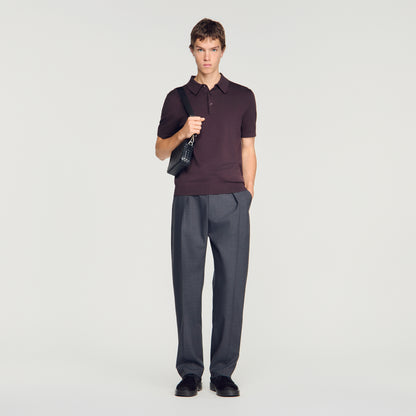 Pablo Cotton  Knit Jumper Chocolate