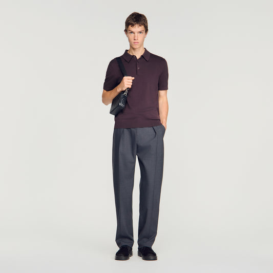 Pablo Cotton  Knit Jumper Chocolate
