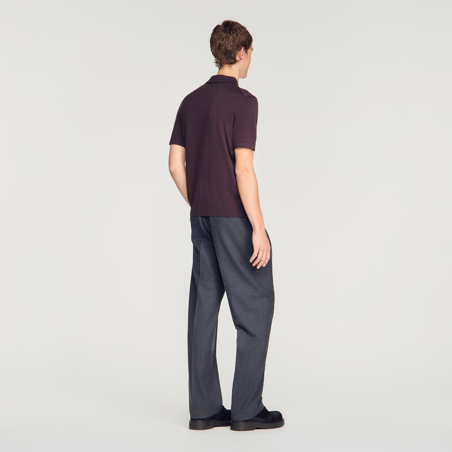 Pablo Cotton  Knit Jumper Chocolate