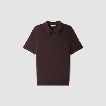 Pablo Cotton  Knit Jumper Chocolate
