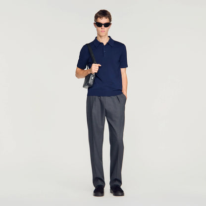 Pablo Cotton  Knit Jumper Royal Blue
