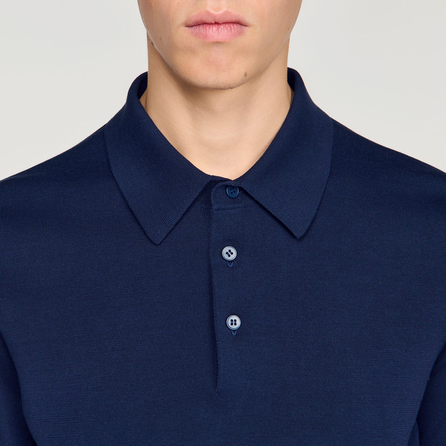 Pablo Cotton  Knit Jumper Royal Blue