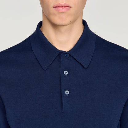 Pablo Cotton  Knit Jumper Royal Blue