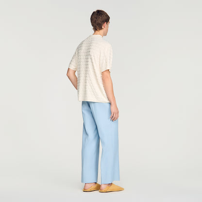 Sponge Shirt Mc  Knit Jumper Ecru