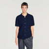 Sponge Shirt Mc  Knit Jumper Navy Blue