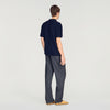 Sponge Shirt Mc  Knit Jumper Navy Blue