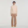 Cashmere Turtleneck Roll neck cashmere jumper Beige