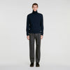 Cashmere Turtleneck Roll neck cashmere jumper Navy Blue