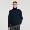Cashmere Turtleneck Roll neck cashmere jumper Navy Blue