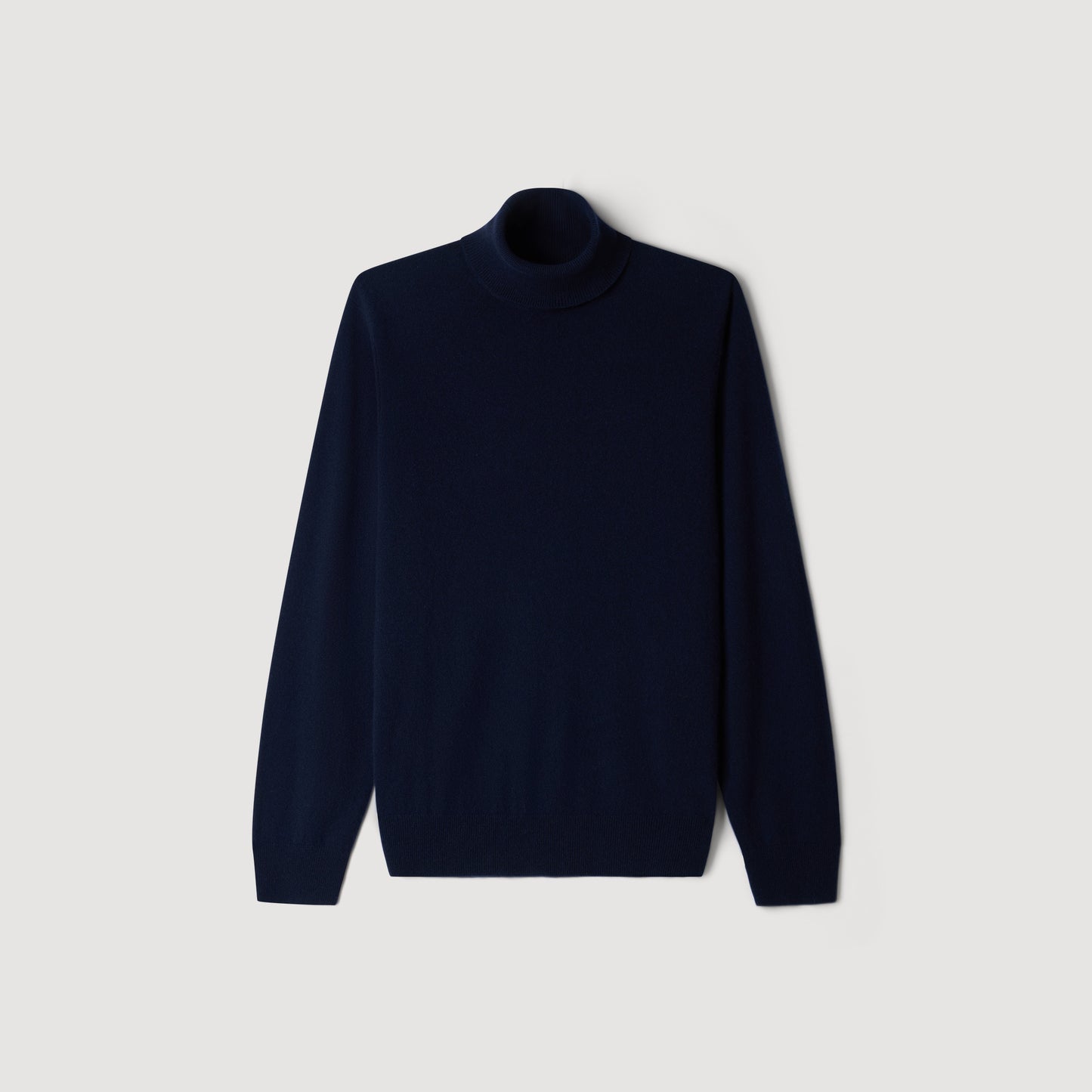 Cashmere Turtleneck Roll neck cashmere jumper Navy Blue