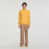 Cashmere Turtleneck Roll neck cashmere jumper Mustard