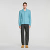 Mohair Shirt Cardigan Alpaca and wool cardigan Turquoise