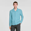 Mohair Shirt Cardigan Alpaca and wool cardigan Turquoise