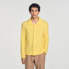 Mohair Shirt Cardigan Alpaca and wool cardigan Yellow