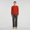 Cashmere Crewneck Cashmere crew neck jumper Burnt Orange