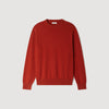 Cashmere Crewneck Cashmere crew neck jumper Burnt Orange