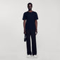 Clash Linen T-Shirt Black