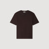 Clash Linen T-Shirt Black Brown