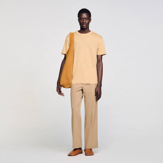Certified Linen T-Shirt Nut