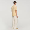 Clash Linen T-Shirt Butter Cream