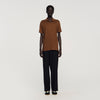 Beach Linen Polo Shirt Sand