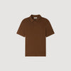 Beach Linen Polo Shirt Sand