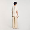 Silvio Round Neck T-Shirt Ivory.