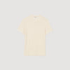 Silvio Round Neck T-Shirt Ivory.