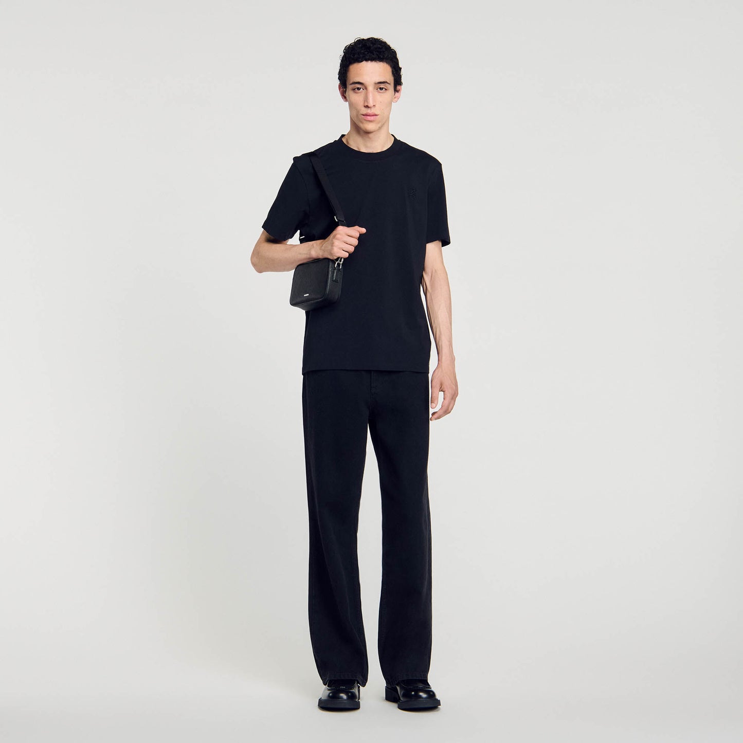 Dual Gender Tee Cotton T-Shirt Black