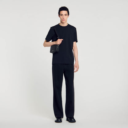 Dual Gender Tee Cotton T-Shirt Black