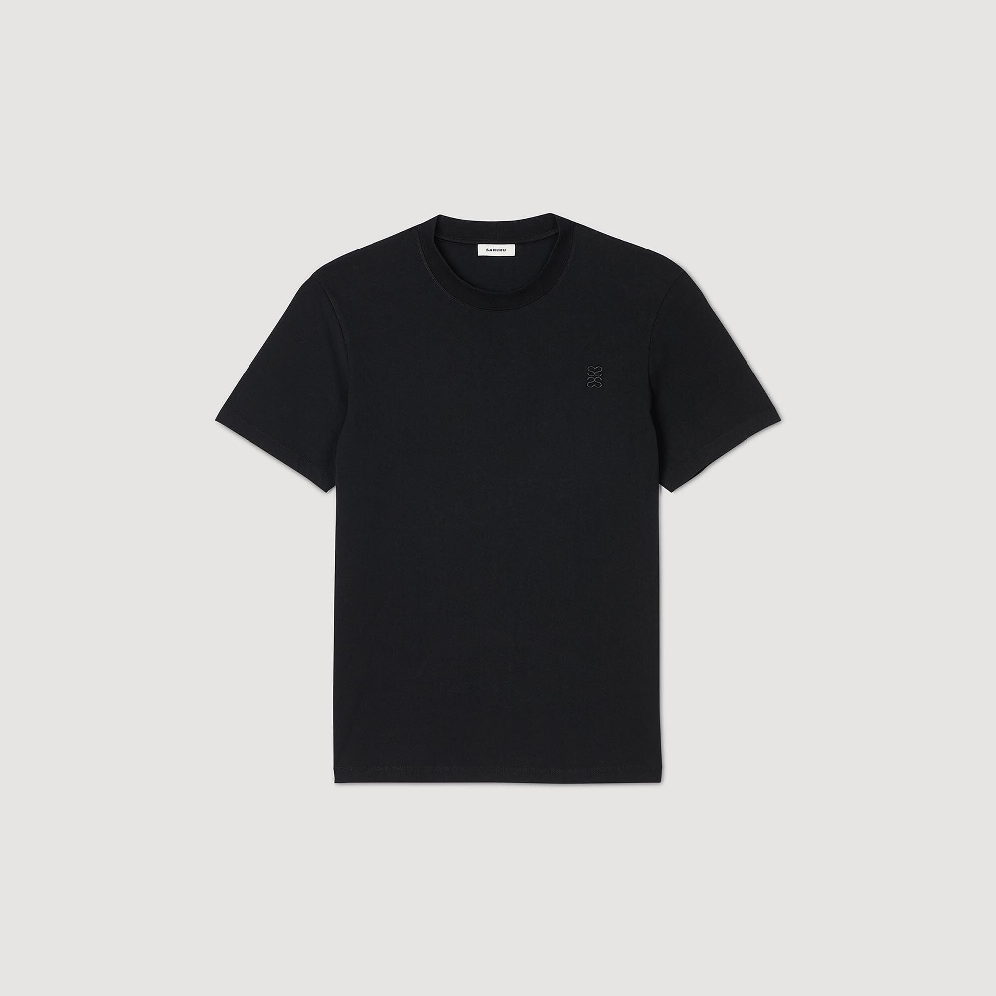 Dual Gender Tee Cotton T-Shirt Black
