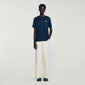 Atelier Tee T-Shirt With Appliqué Logo Midnight Blue