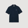 Atelier Polo Cotton Piqué Polo Shirt Midnight Blue