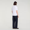 Retro Ss Polo Logo Polo Shirt WHITE