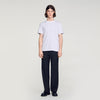 Striped T Shirt White Black