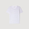 Striped T Shirt White Black