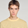 Striped T Shirt Yellow Black