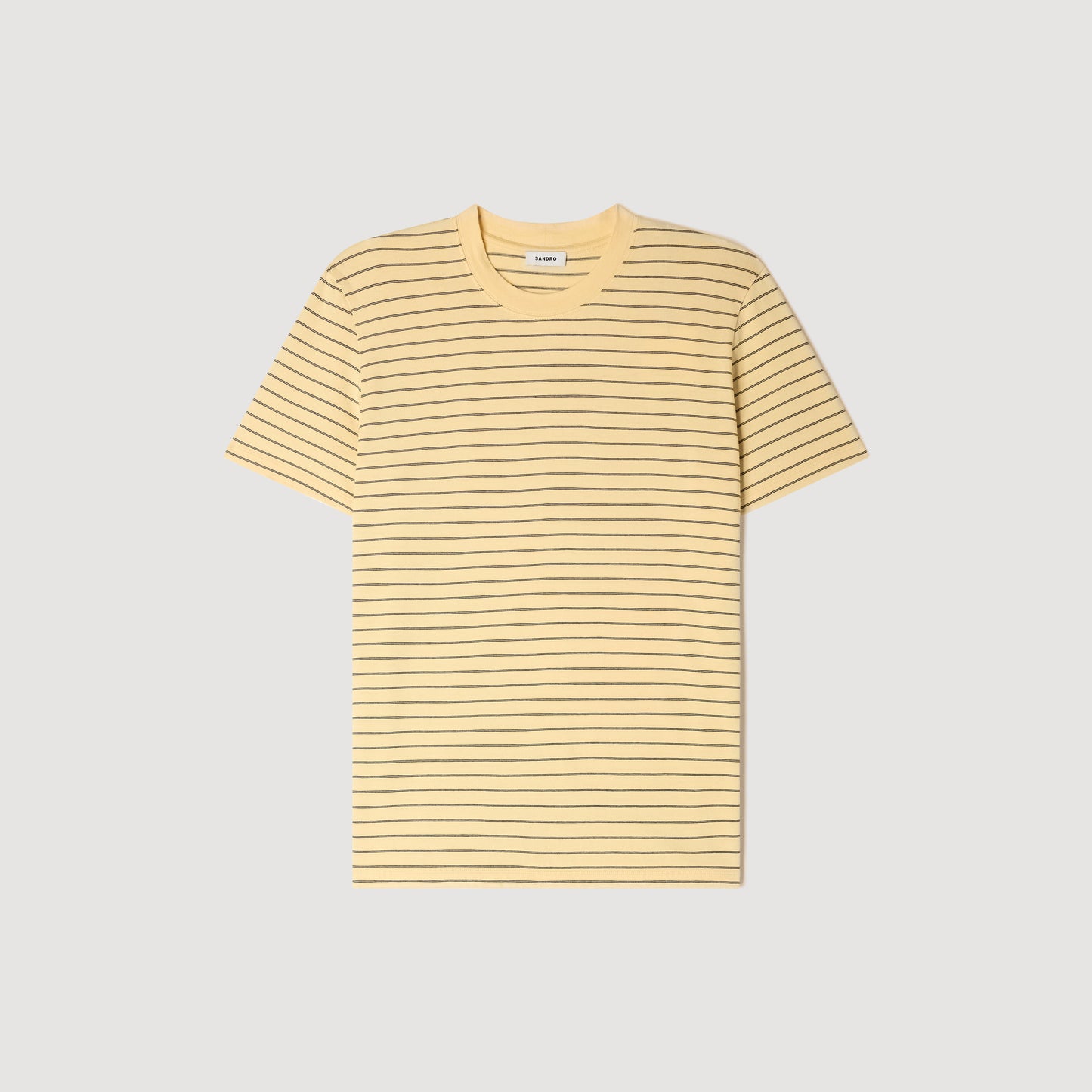 Striped T Shirt Yellow Black