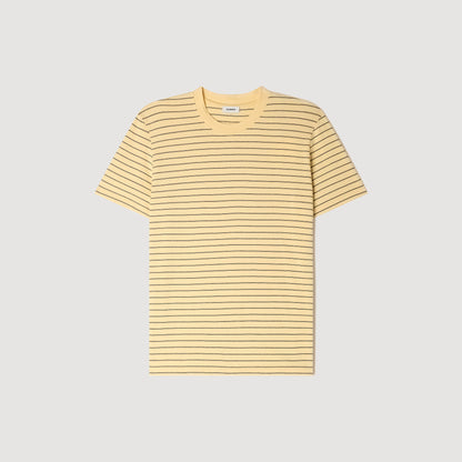 Striped T Shirt Yellow Black