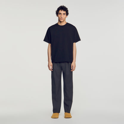 Oversize Sandro Tee Oversized T-shirt Black